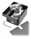 TAU 650R40 18 V Unterflurantrieb R40 für Flügel bis 3,5 m Flügellänge oder 400 kg, 2,3 m Kabel